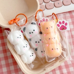 Fluffy Squishy Keyring, Random