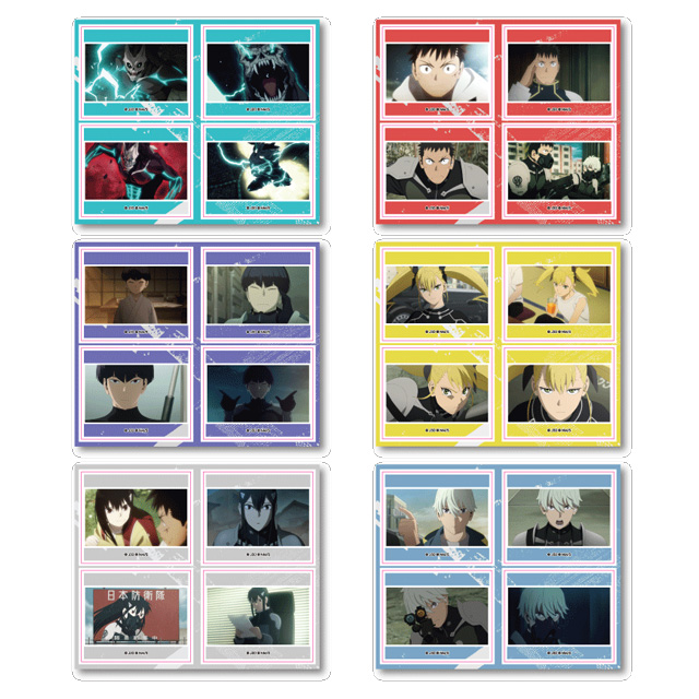 Kaiju No.8 Scene Removable Sticker Set(24P)
