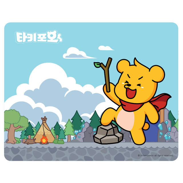 Takipoo Mouse Pad Poo