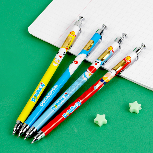 Doraemon Ultra Slim Mechanical Pencil, 32pcs