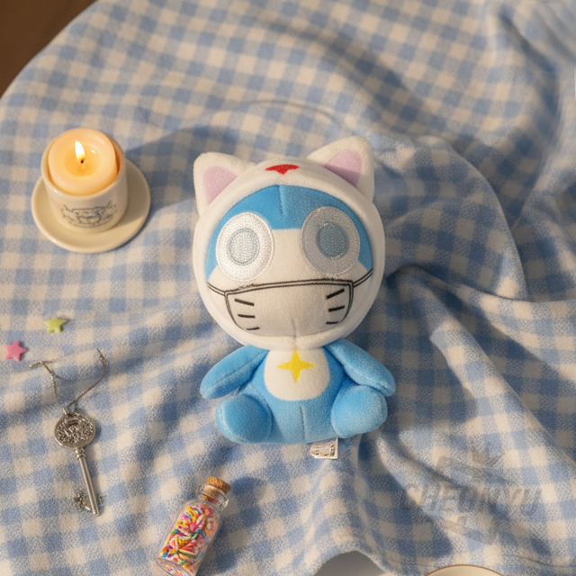 꼬마 도로로 고양이 가방 고리 8cm