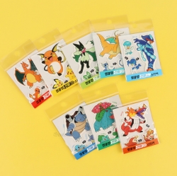 Pocket Monster Emblem Evolution Sticker, Random