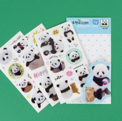 Bao Panda Story Removal Sticker, Random