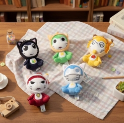 Little Keroro Cat Bag Charm 8cm