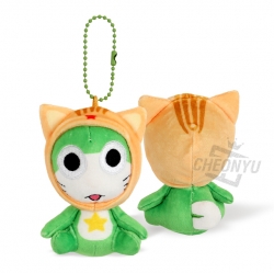 Little Keroro Cat Bag Charm 8cm