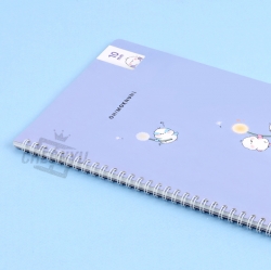 Long tail-tit 10mm Spiral Notebook, Random