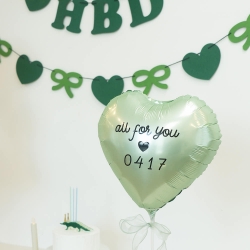 Party Lettering Sticker Decal Alphabet Number Balloon Sticker - Stylish Font (2 Sheets)