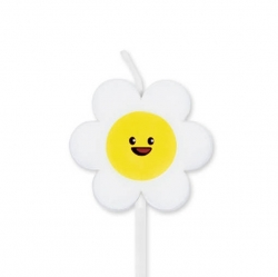 Daisy Candles Mini Party Candles - Smile Happy (4 pieces)