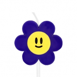 Daisy Candles Mini Party Candles - Smile Happy (4 pieces)