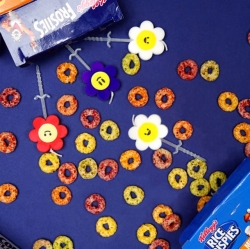 Daisy Candles Mini Party Candles - Smile Happy (4 pieces)