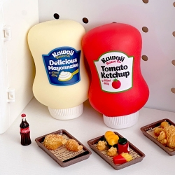 Ketchup Mayo Squishy, Random