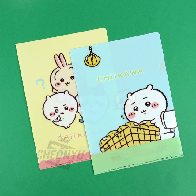 CHIIKAWA Pastel File Holder, 10pcs, Random