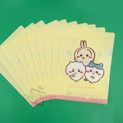 CHIIKAWA Pastel File Holder, 10pcs, Random