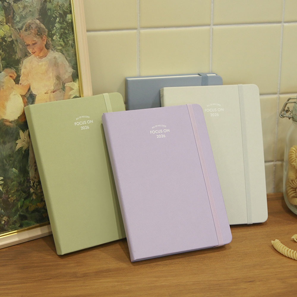 2026 Focus On Weekly Planner Date type