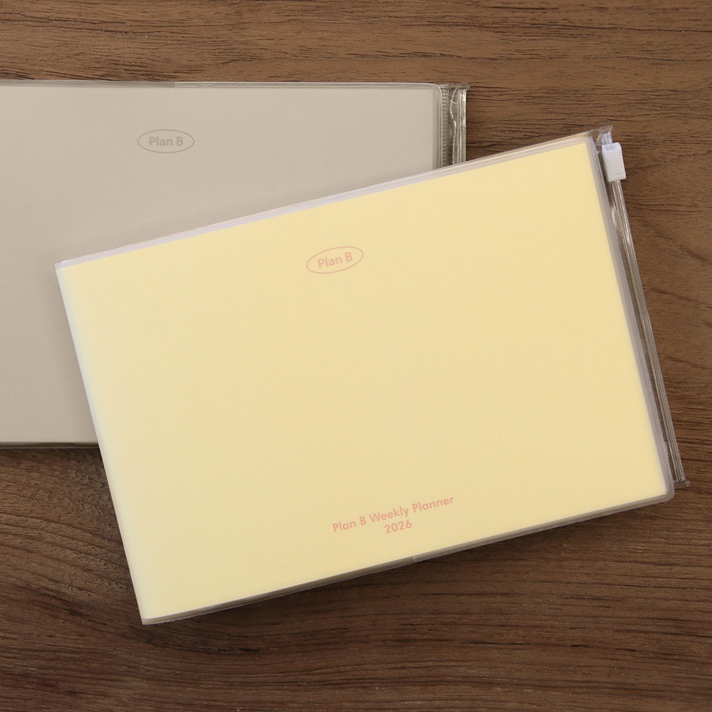 2026 Plan B Weekly Horizontal Planner