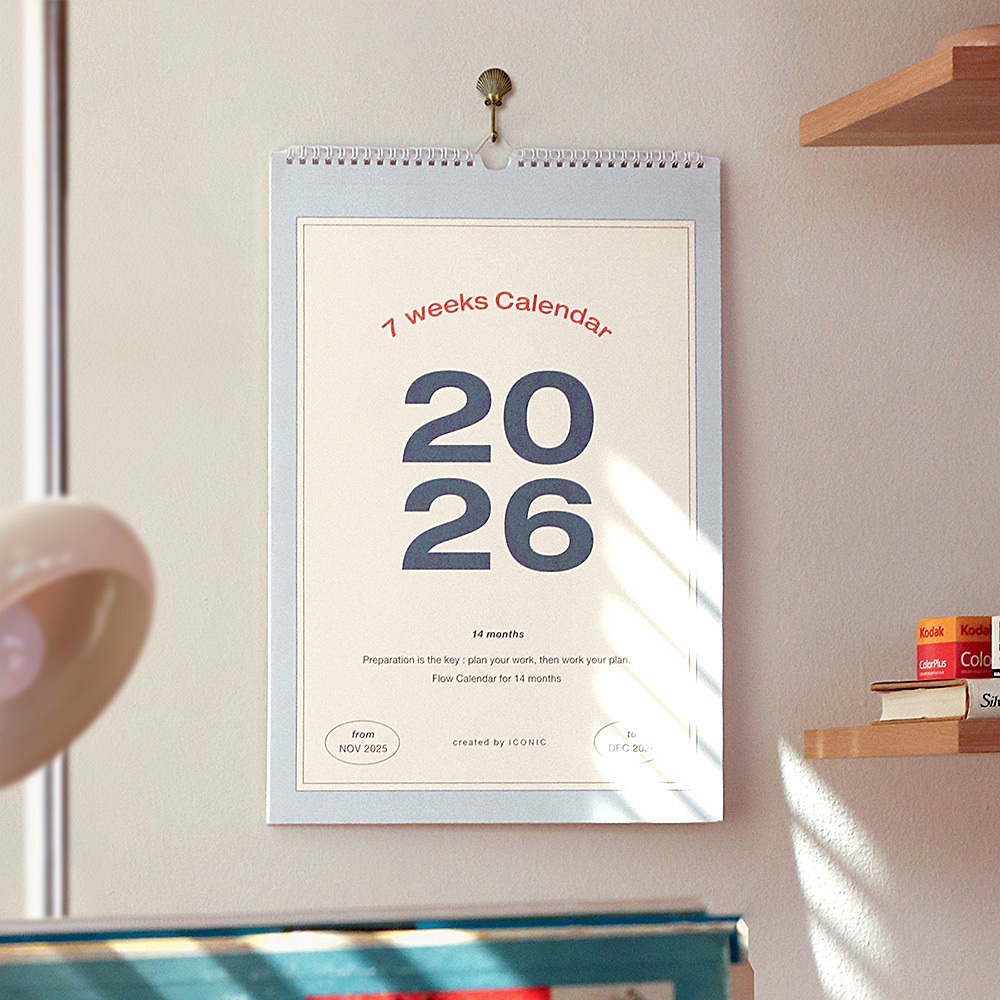 2026 Flow Wall Calendar