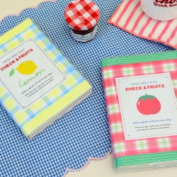 Check & Fruits Undated 6-Month Planner