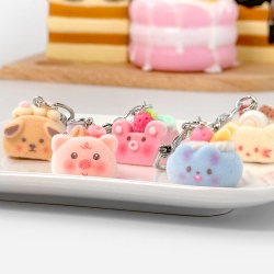 Random Cake Keyring