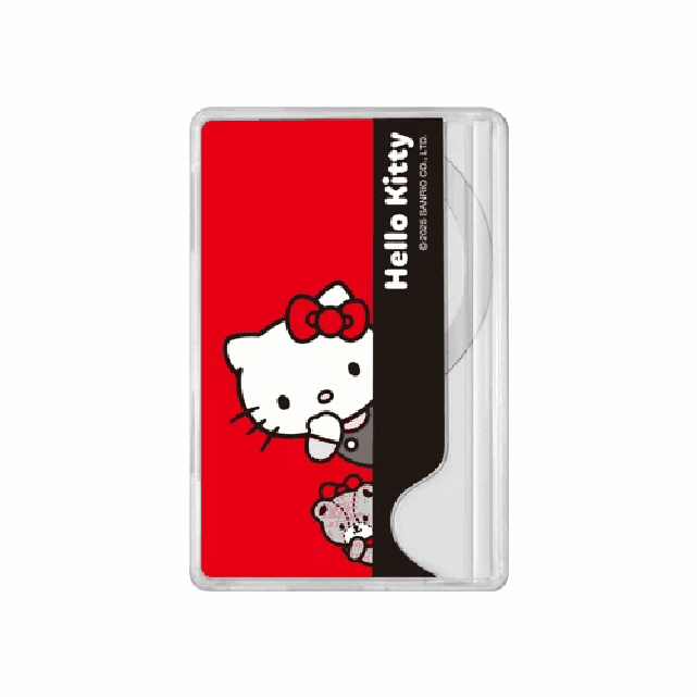 2-Slot Storage MagSafe Compatible Card Slot (Matte) _ Hello Kitty Peekaboo