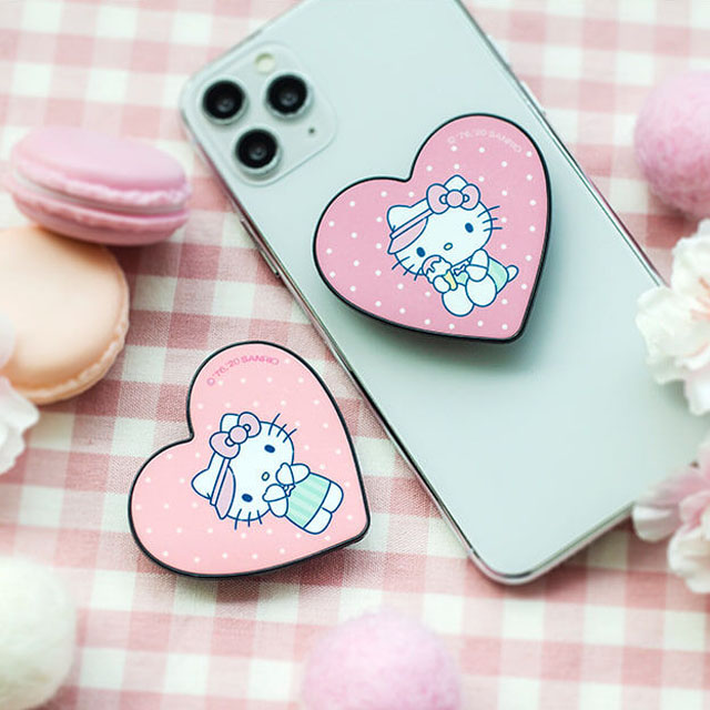 헬로키티 도트 하트 스마트톡