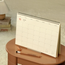 2026 Flow Monthly Planner A4 Desk Calendar