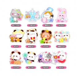 Zodiac sign acrylic Random Keyring