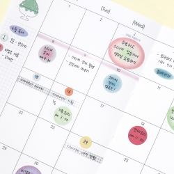 daily dot sticker set