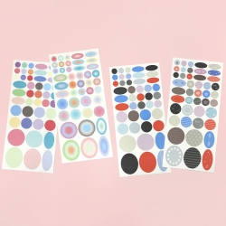 daily dot sticker set