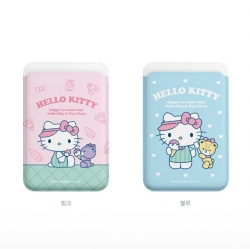 3-Slot Storage MagSafe Card Slot (Matte) _ Hello Kitty Ice Cream