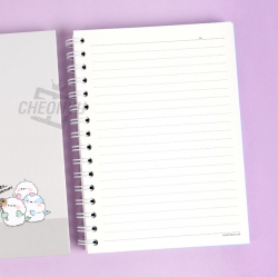 Long tail-tit A5 Size Hard Cover Notebook 