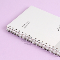 Long tail-tit A5 Size Hard Cover Notebook 