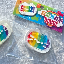 Rainbow Meow-Like Squishy Toy