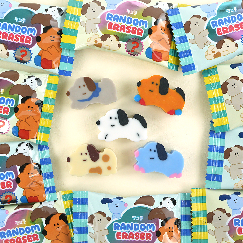 Random Erasers Set ver.26 (Set of 60)