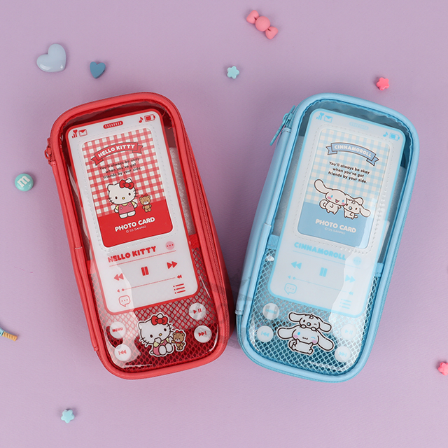Sanrio Characters Photocard Player Pencil Case
