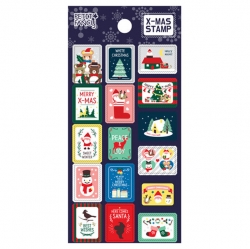 Petite Winter Sticker_X-MAS Stamp