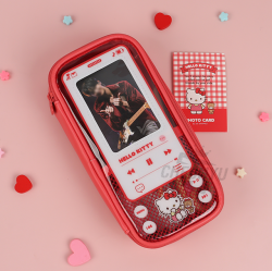 Sanrio Characters Photocard Player Pencil Case