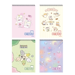 Thick Blank Notebook B, Random