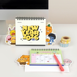 Kakao Friends 2026 Desk Calendar