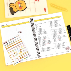 Kakao Friends B5 PP Cover Monthly Planner
