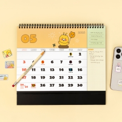 Choonsik 2026 A4 Size Desk Calendar