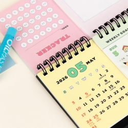 Choonsik 2026 Weekly Planner Twin Date Type