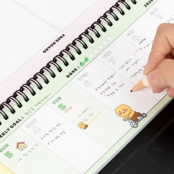 Choonsik 2026 Weekly Planner Twin Date Type