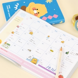 Choonsik Monthly Diary Blue