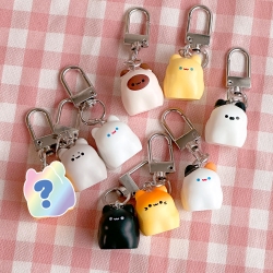 Random Bread Cat Keyring