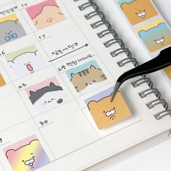 Soonddeoki Crew Roll Stickers 400pcs, Random