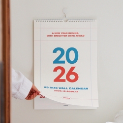2026 Gi-bon A3 Wall Calendar