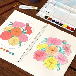 Color by Number Book ①