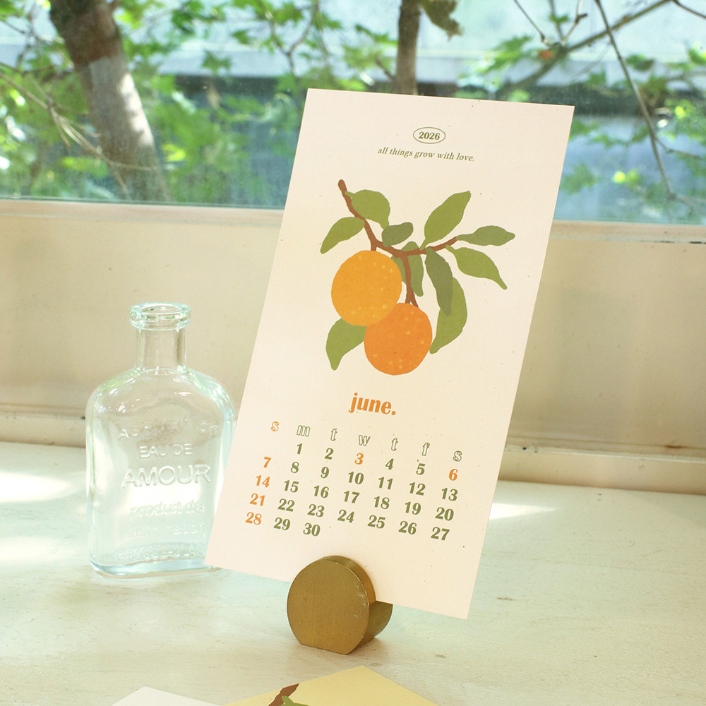 2026 Life Gardener Mini Calendar (2 type)