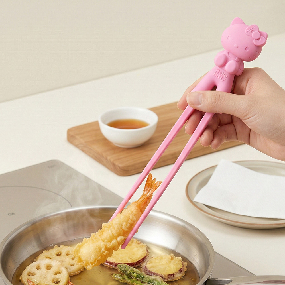 Lilfant Hello Kitty Silicone Serving Chopsticks