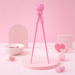 Lilfant Hello Kitty Silicone Serving Chopsticks